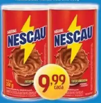 Supermercados Guanabara Nescau oferta