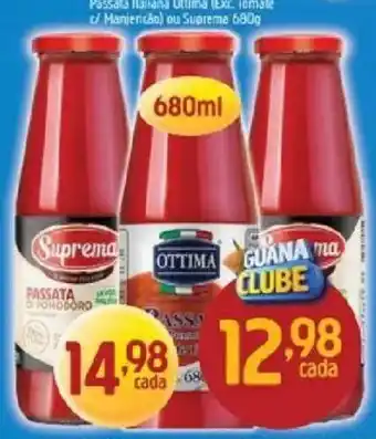Supermercados Guanabara Passata italiana ottima oferta