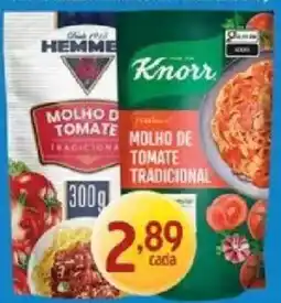 Supermercados Guanabara molho de tomate tradicional oferta