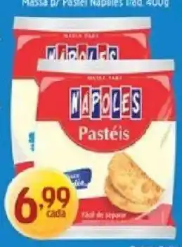 Supermercados Guanabara Massa pr pastel napoles oferta