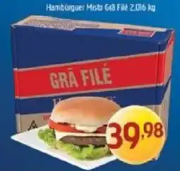 Supermercados Guanabara Hambúrguer Misto Grã File 2,016 kg oferta