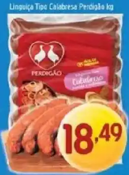 Supermercados Guanabara Linguiça tipo calabresa perdigão oferta
