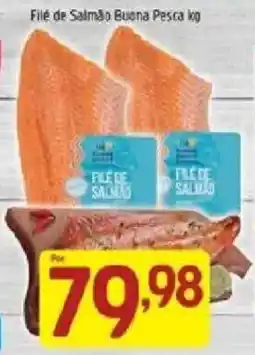 Supermercados Guanabara File de salmão buena pesca oferta