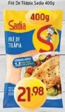 Supermercados Guanabara Filé de tilápia sadia oferta