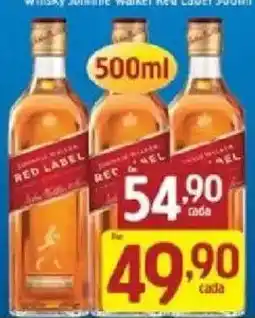 Supermercados Guanabara Whisky johnnie walker red label oferta