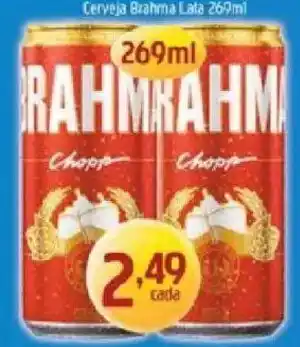Supermercados Guanabara Cerveja brahma lata oferta