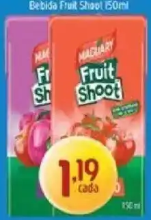 Supermercados Guanabara fruit shoot oferta