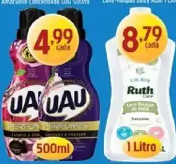 Supermercados Guanabara Amaciante Concentrado Uau oferta