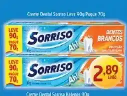 Supermercados Guanabara Creme Dental Sorriso oferta