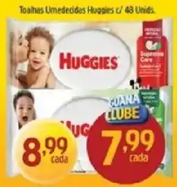 Supermercados Guanabara Toalhas umedecidas huggies oferta