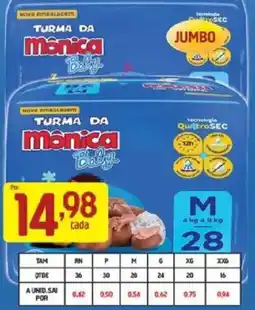 Supermercados Guanabara Turma da Mônica Baby oferta