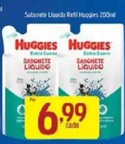 Supermercados Guanabara Sabonete liquido refill huggies oferta