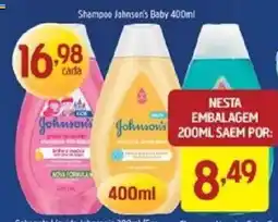Supermercados Guanabara Shampoo johnson's baby oferta