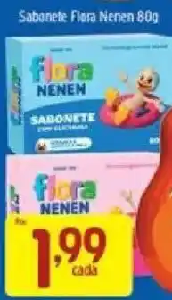 Supermercados Guanabara Sabonete Flora Nenen oferta