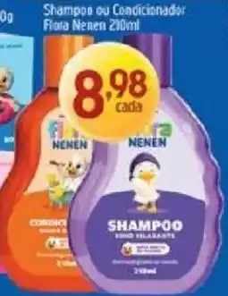 Supermercados Guanabara Shampoo ou condicionador flora nenen oferta