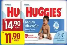 Supermercados Guanabara huggies oferta
