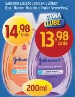 Supermercados Guanabara Sabonete Líquido Johnson's oferta