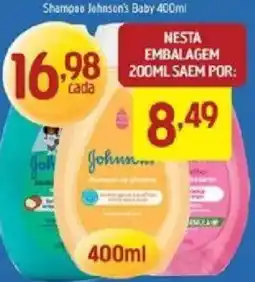 Supermercados Guanabara Shampoo johnson's baby oferta