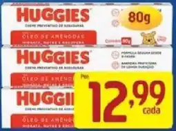 Supermercados Guanabara Huggies óleo de amêndoa oferta
