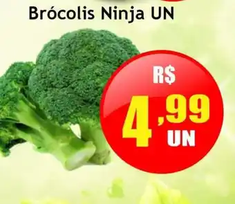 Supermercado Kibe Brócolis ninja un oferta