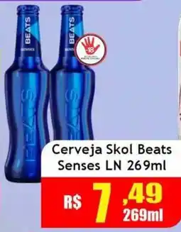 Supermercado Kibe Cerveja Skol Beats Senses LN oferta