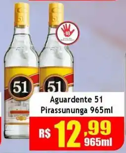 Supermercado Kibe Aguardente 51 Pirassununga oferta