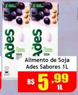 Supermercado Kibe Alimento de Soja Ades Sabores oferta