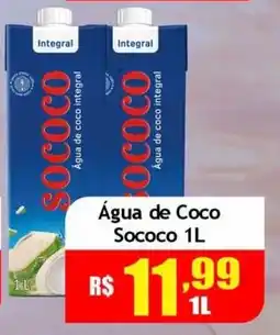 Supermercado Kibe Água de Coco Sococo oferta
