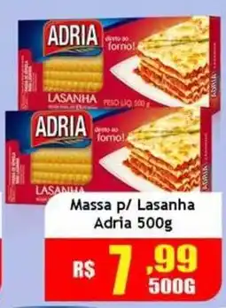 Supermercado Kibe Massa p/ Lasanha Adria oferta