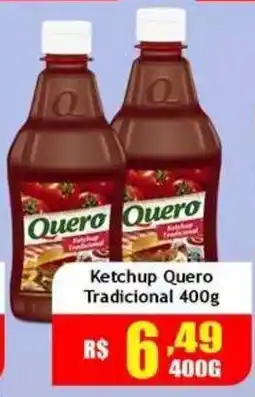 Supermercado Kibe Ketchup quero tradicional oferta