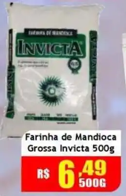 Supermercado Kibe Farinha de Mandioca Grossa Invicta oferta