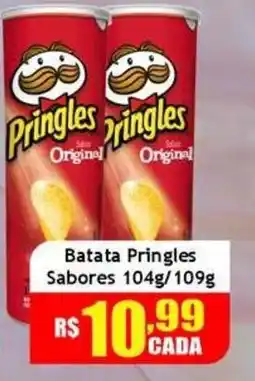 Supermercado Kibe Batata pringles sabores oferta