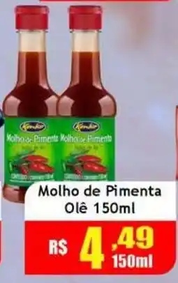 Supermercado Kibe Molho de Pimenta Olê oferta