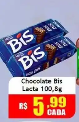 Supermercado Kibe Chocolate Bis Lacta oferta