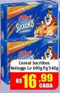 Supermercado Kibe Cereal Sucrilhos Kelloggs Lv oferta