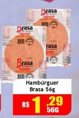 Supermercado Kibe Hambúrguer Brasa oferta