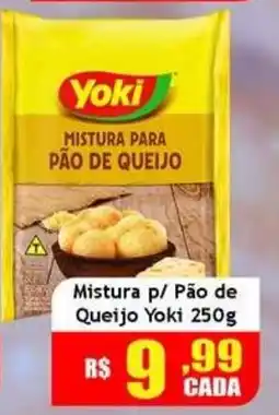 Supermercado Kibe Mistura p/ Pão de Queijo Yoki oferta