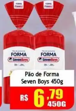 Supermercado Kibe Pão de Forma Seven Boys oferta