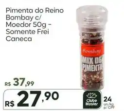 Master Supermercados Pimenta do reino bombay c/ moedor oferta