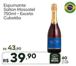 Master Supermercados Espumante salton moscatel oferta
