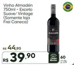Master Supermercados Vinho Almadén oferta