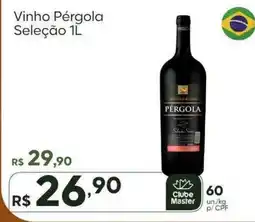 Master Supermercados Vinho Pérgola Seleção oferta