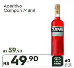 Master Supermercados Aperitivo Campari oferta