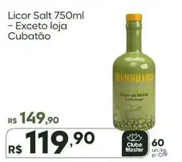 Master Supermercados Licor salt oferta