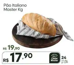 Master Supermercados Pão Italiano Master Kg oferta