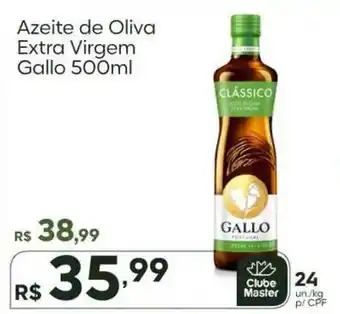 Master Supermercados Azeite de Oliva Extra Virgem Gallo oferta