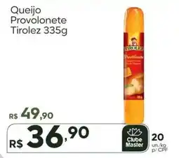 Master Supermercados Queijo provolone tirolez oferta