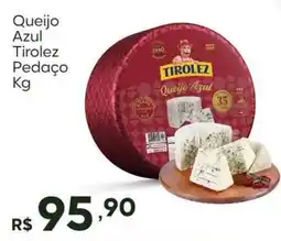 Master Supermercados Queijo azul tirolez pedaço oferta