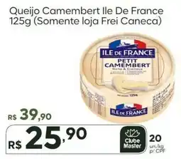 Master Supermercados Queijo camembert ile de france oferta