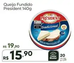 Master Supermercados Queijo Fundido President oferta